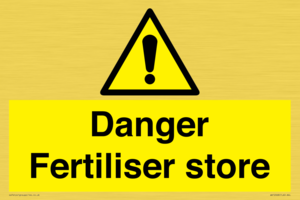 Danger Fertiliser store